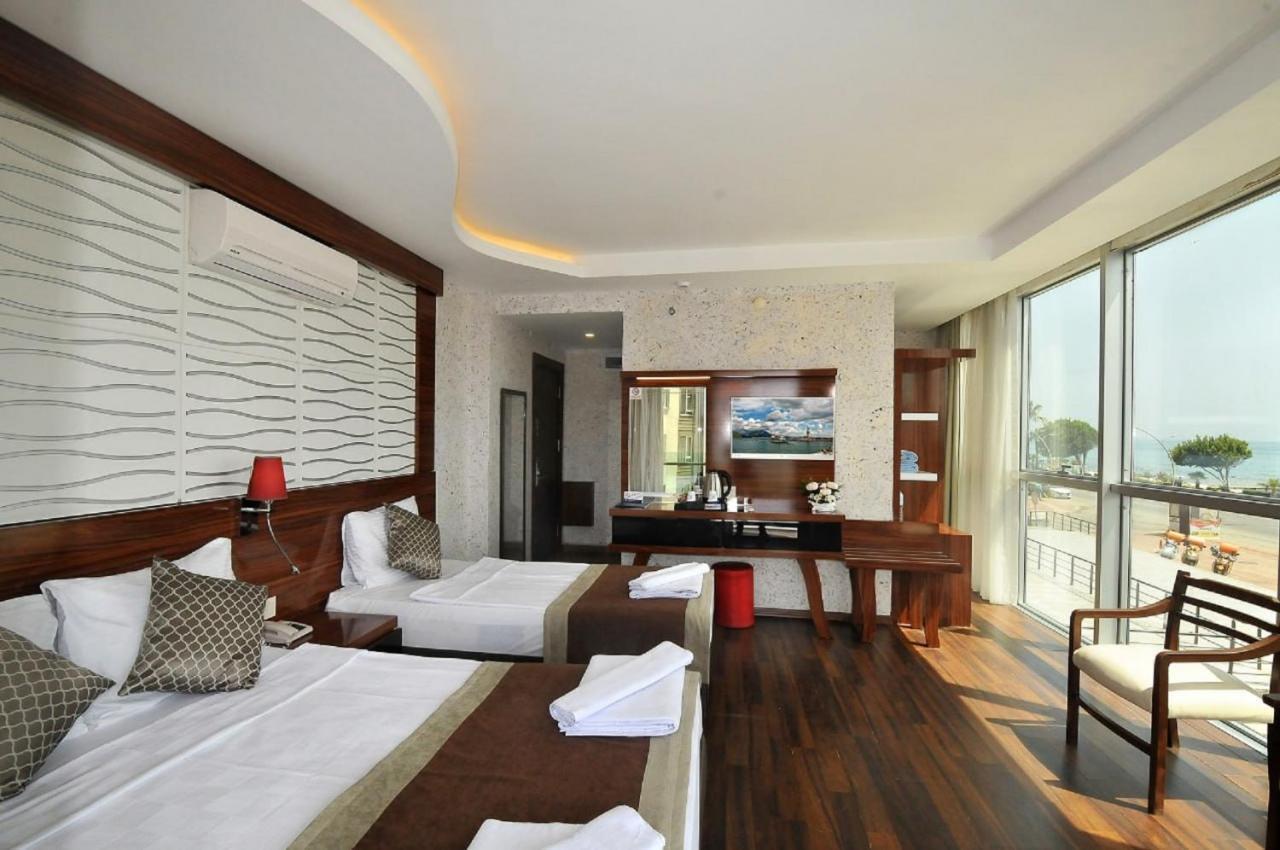 Uk Blue Coast Hotel (Adults Only) Аланя Екстериор снимка