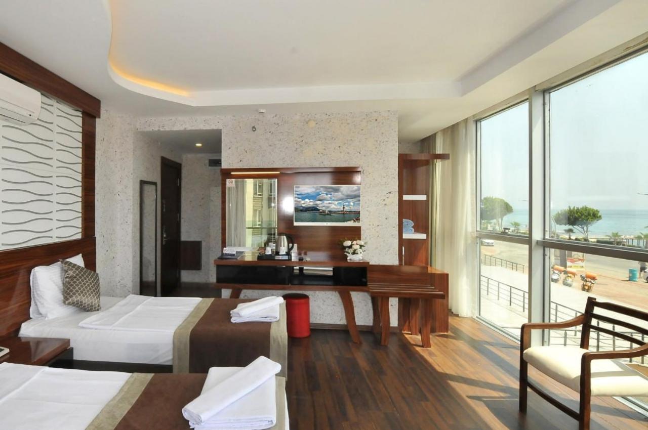 Uk Blue Coast Hotel (Adults Only) Аланя Екстериор снимка