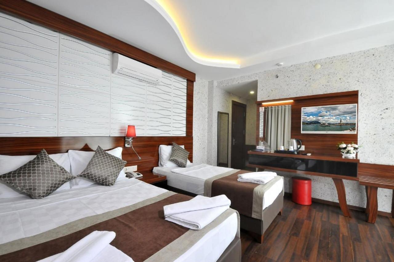 Uk Blue Coast Hotel (Adults Only) Аланя Екстериор снимка