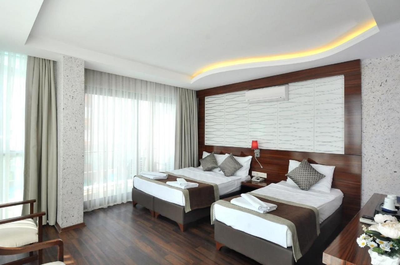 Uk Blue Coast Hotel (Adults Only) Аланя Екстериор снимка